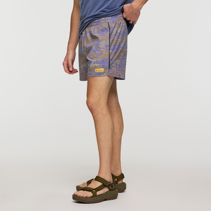 Brinco 5" Short - Print - Men's - Scenic Route Blue Smoke - US 7879