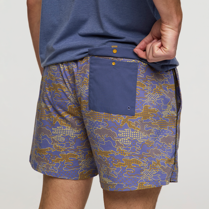 Brinco 5" Short - Print - Men's - Scenic Route Blue Smoke - US 7879