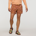 Brinco 5" Short - Print - Men's - Scenic Route Faded Brick - US 8129