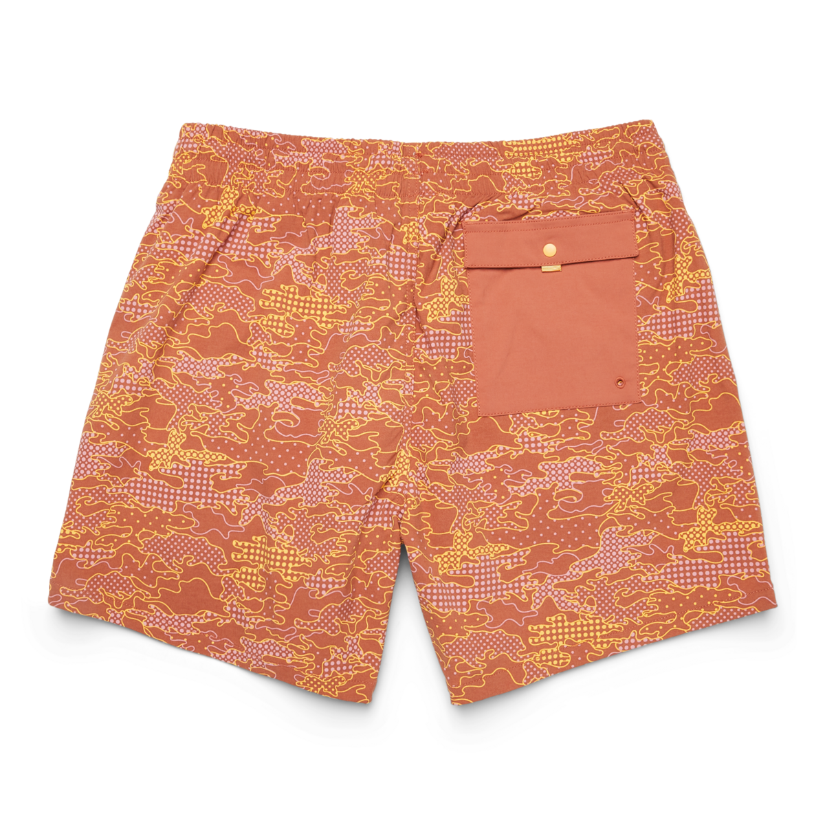 Brinco 5" Short - Print - Men's - Scenic Route Faded Brick - US 8129