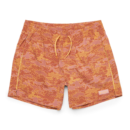 Brinco 5" Short - Print - Men's - Scenic Route Faded Brick - US 8129