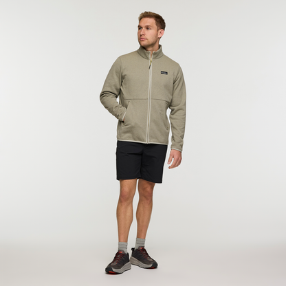 Envo Fleece Full-Zip Jacket - Men's - Heather Pebble - US 6044