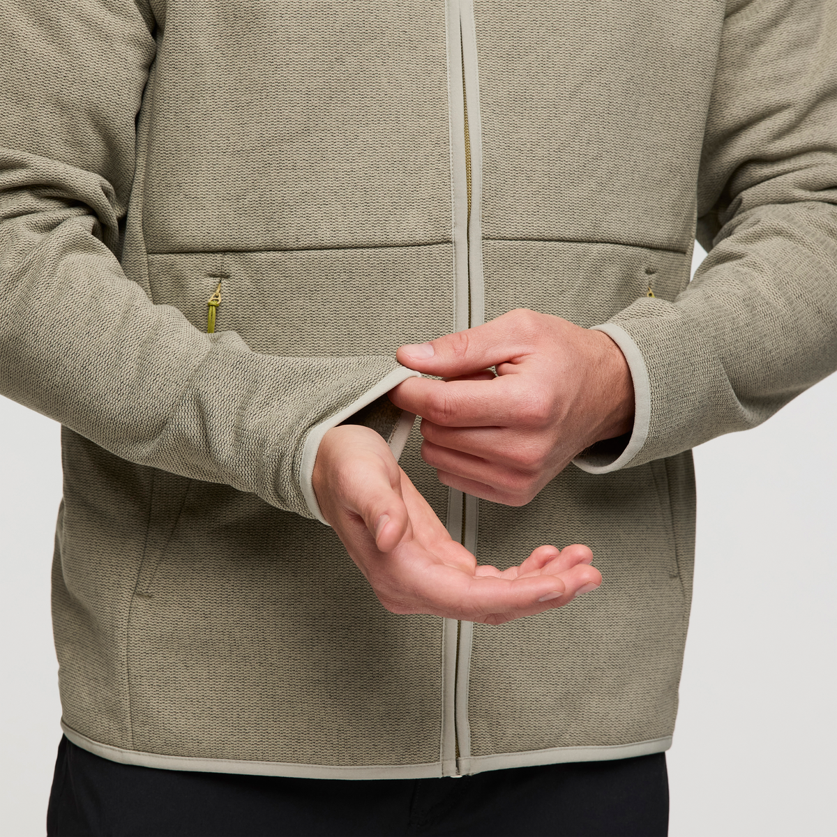Envo Fleece Full-Zip Jacket - Men's - Heather Pebble - US 6044