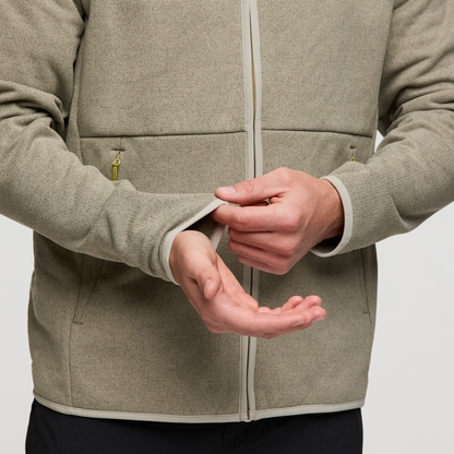 Envo Fleece Full-Zip Jacket - Men's - Heather Pebble - US 6044