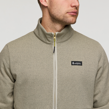 Envo Fleece Full-Zip Jacket - Men's - Heather Pebble - US 6044