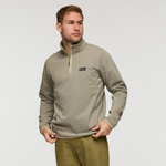 Envo Fleece Quarter-Zip Pullover - Men's - Heather Pebble - US 1154