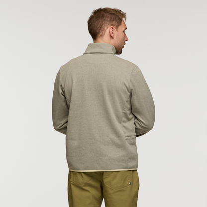 Envo Fleece Quarter-Zip Pullover - Men's - Heather Pebble - US 1154