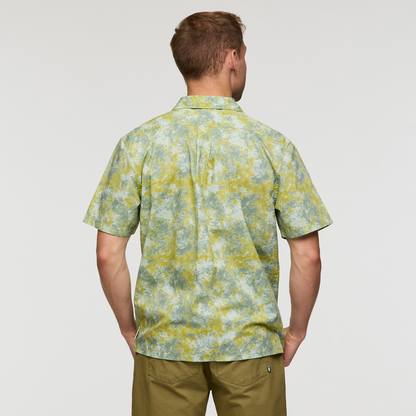 Estival Button Up Shirt - Print - Men's - Galactic Lemongrass - US 2928
