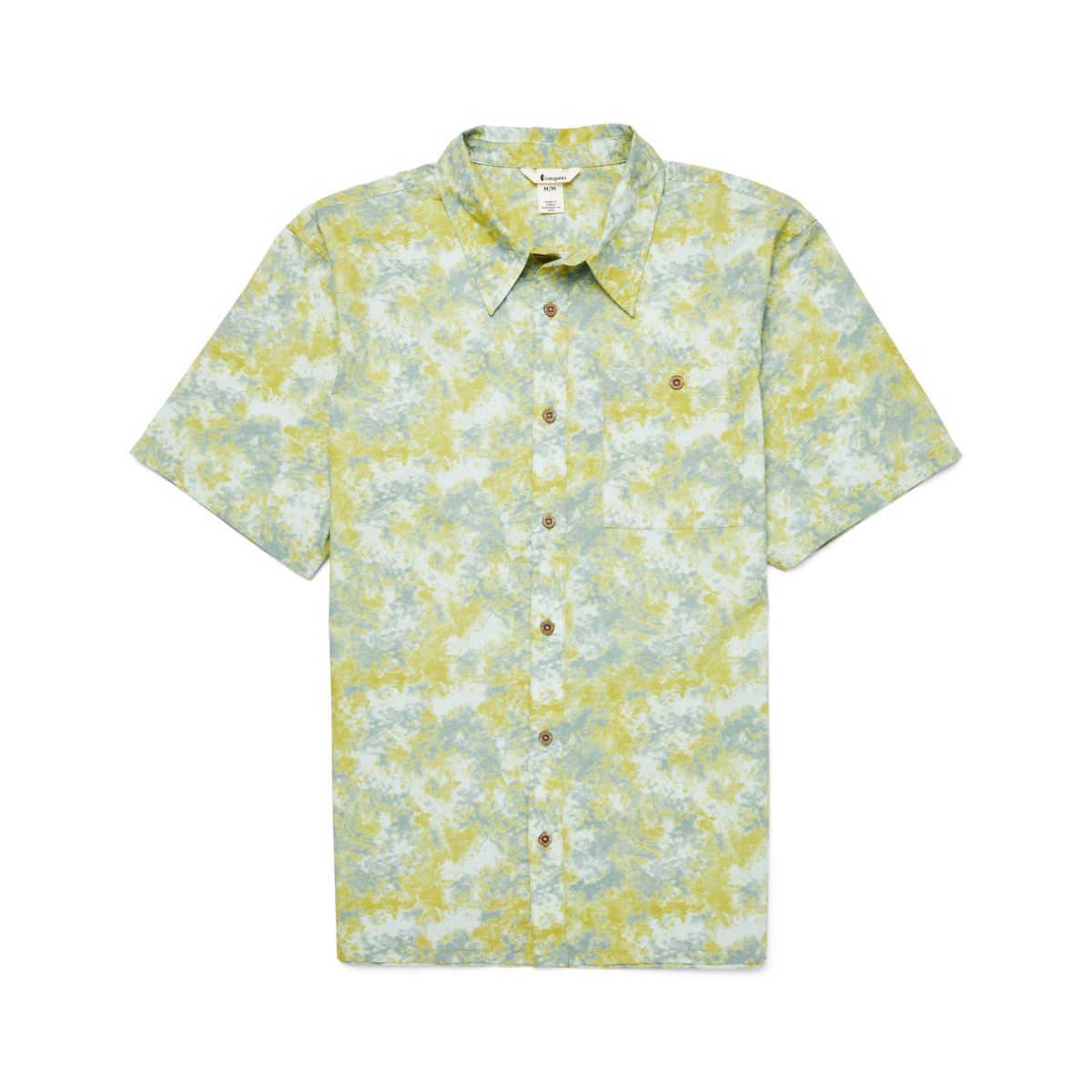 Estival Button Up Shirt - Print - Men's - Galactic Lemongrass - US 2928