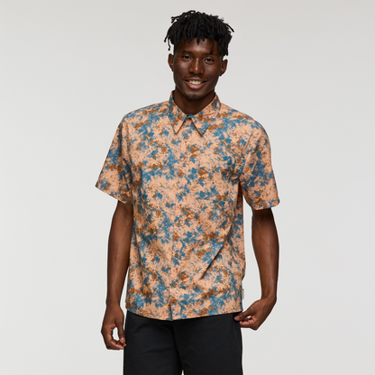 Estival Button Up Shirt - Print - Men's - Galactic Lemongrass - US 2928