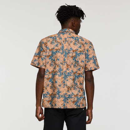 Estival Button Up Shirt - Print - Men's - Galactic Lemongrass - US 2928