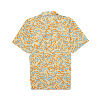 Estival Button Up Shirt - Print - Men's - Island Llama Grain - US 4584