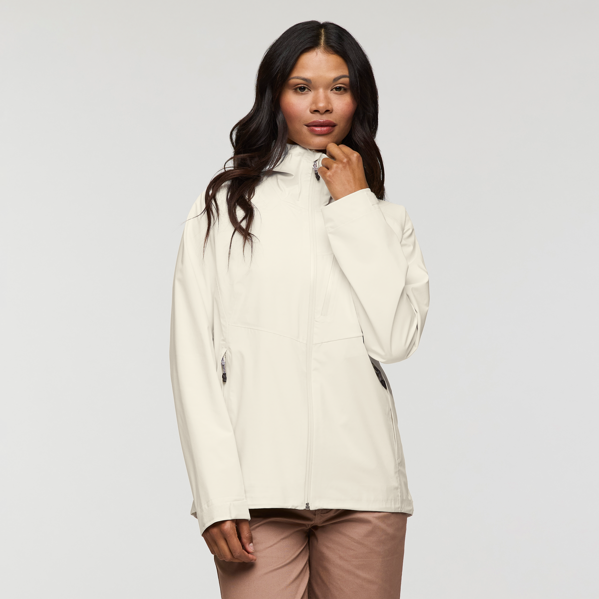 Impermeo 3L Hooded Shell Jacket - Women's - Cotopaxi Bone - US 5117