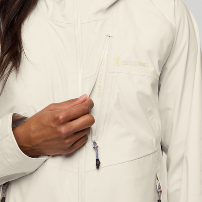 Impermeo 3L Hooded Shell Jacket - Women's - Cotopaxi Bone - US 5117