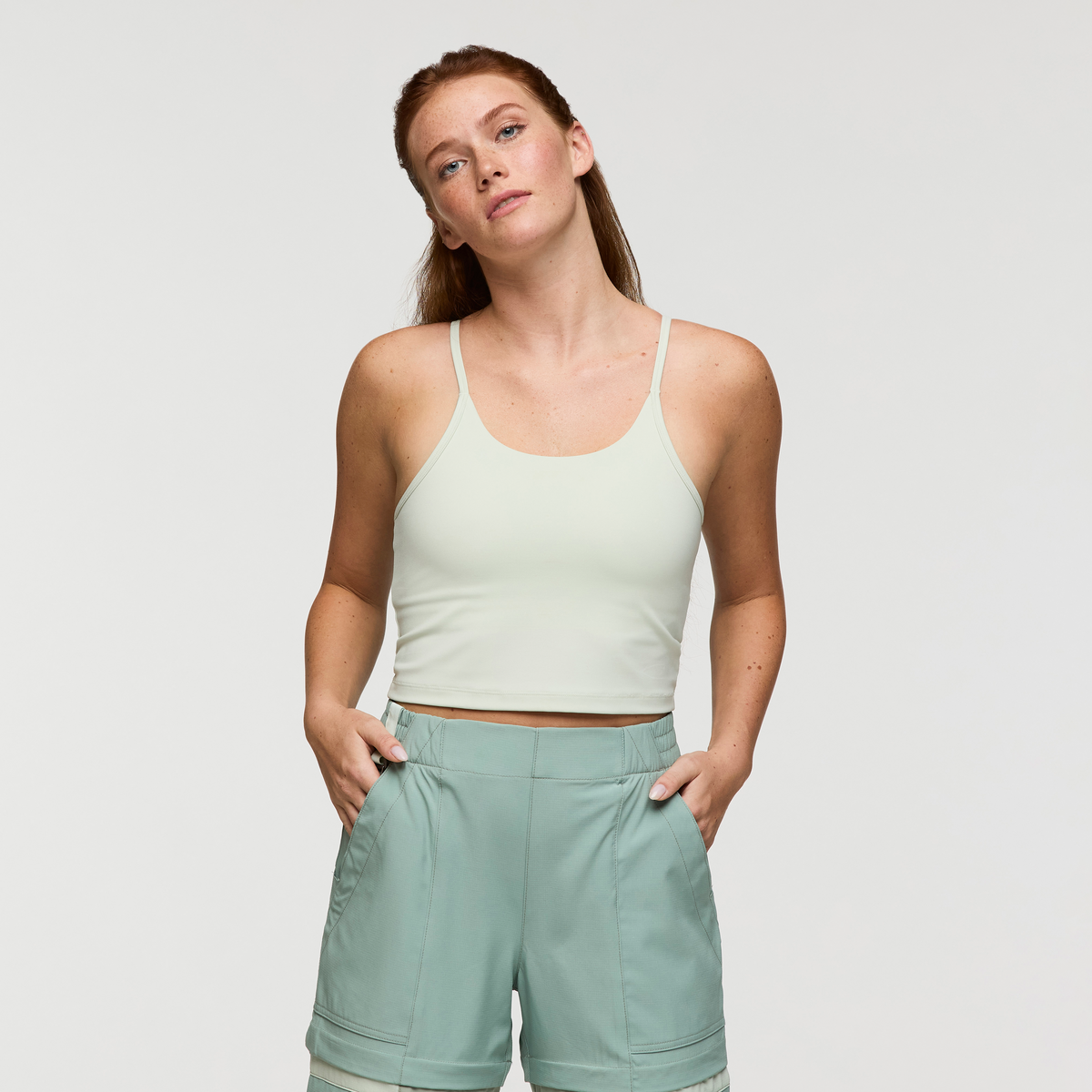 Muevo Scoop Tank - Women's - Blue Smoke - US 5060