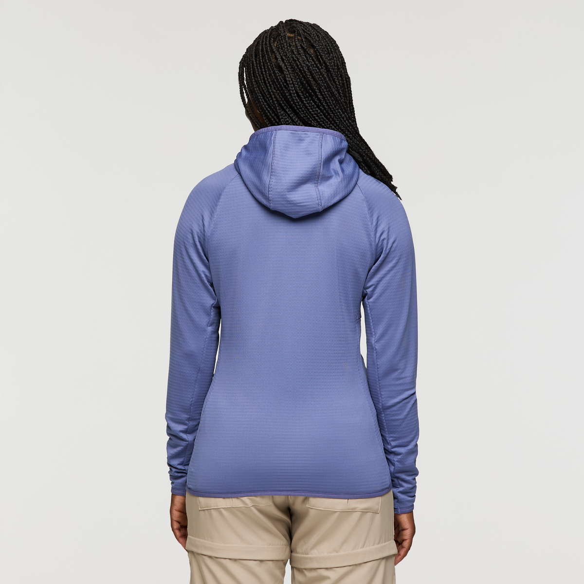 Otero Fleece Full-Zip Hooded Jacket - Women's - Blue Smoke - US 8028