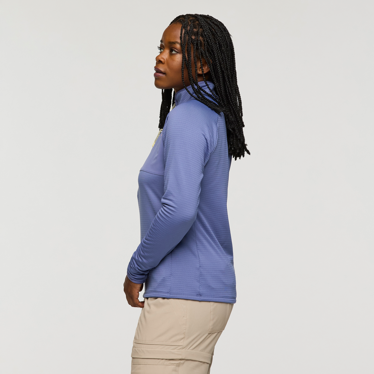 Otero Fleece Half-Zip Pullover - Women's - Blue Smoke - US 4634