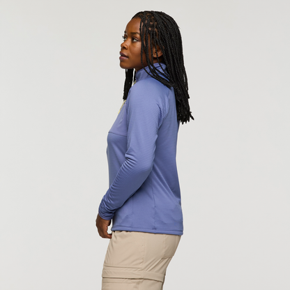 Otero Fleece Half-Zip Pullover - Women's - Blue Smoke - US 4634