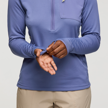 Otero Fleece Half-Zip Pullover - Women's - Blue Smoke - US 4634