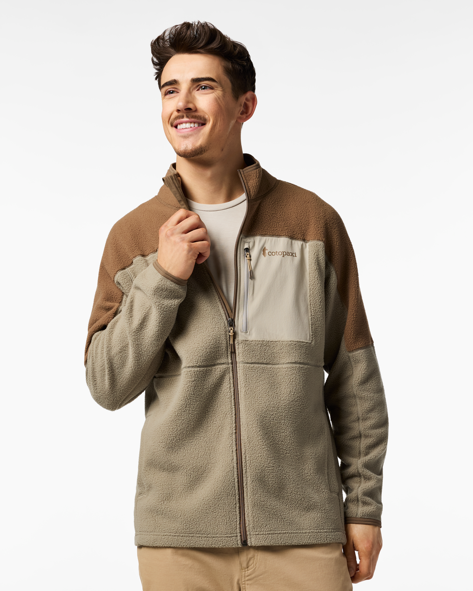 Abrazo Fleece Full-Zip Jacket - Men's - Dune/Stone - US 4995