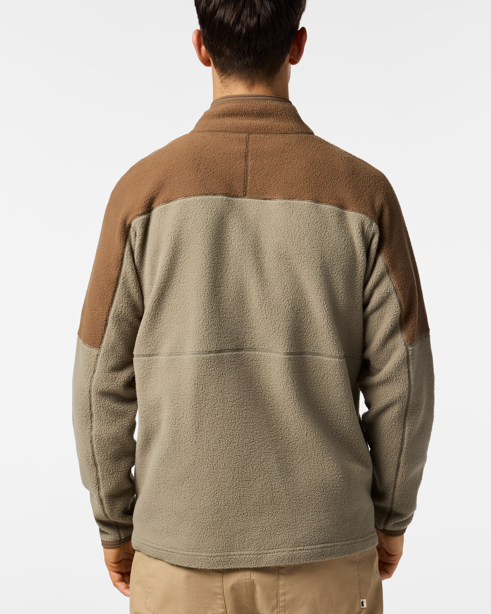 Abrazo Fleece Full-Zip Jacket - Men's - Dune/Stone - US 4995