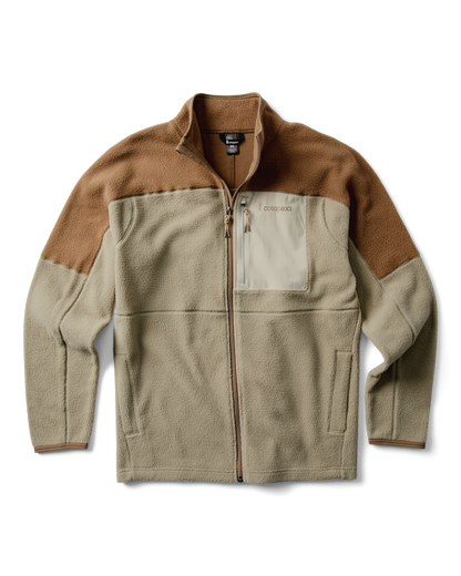 Abrazo Fleece Full-Zip Jacket - Men's - Dune/Stone - US 4995