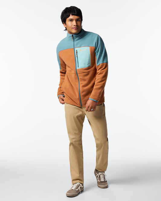 Abrazo Fleece Full-Zip Jacket - Men's - Everglade/Whiskey - US 9162