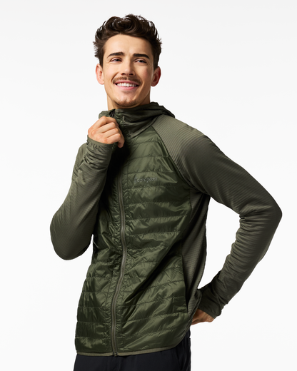 Capa Hybrid Insulated Hooded Jacket - Men's - Fatigue - US 5558