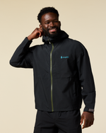 Cielo Rain Jacket - Men's - All Black - US 1544