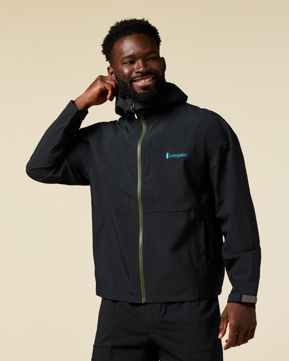 Cielo Rain Jacket - Men's - All Black - US 1544