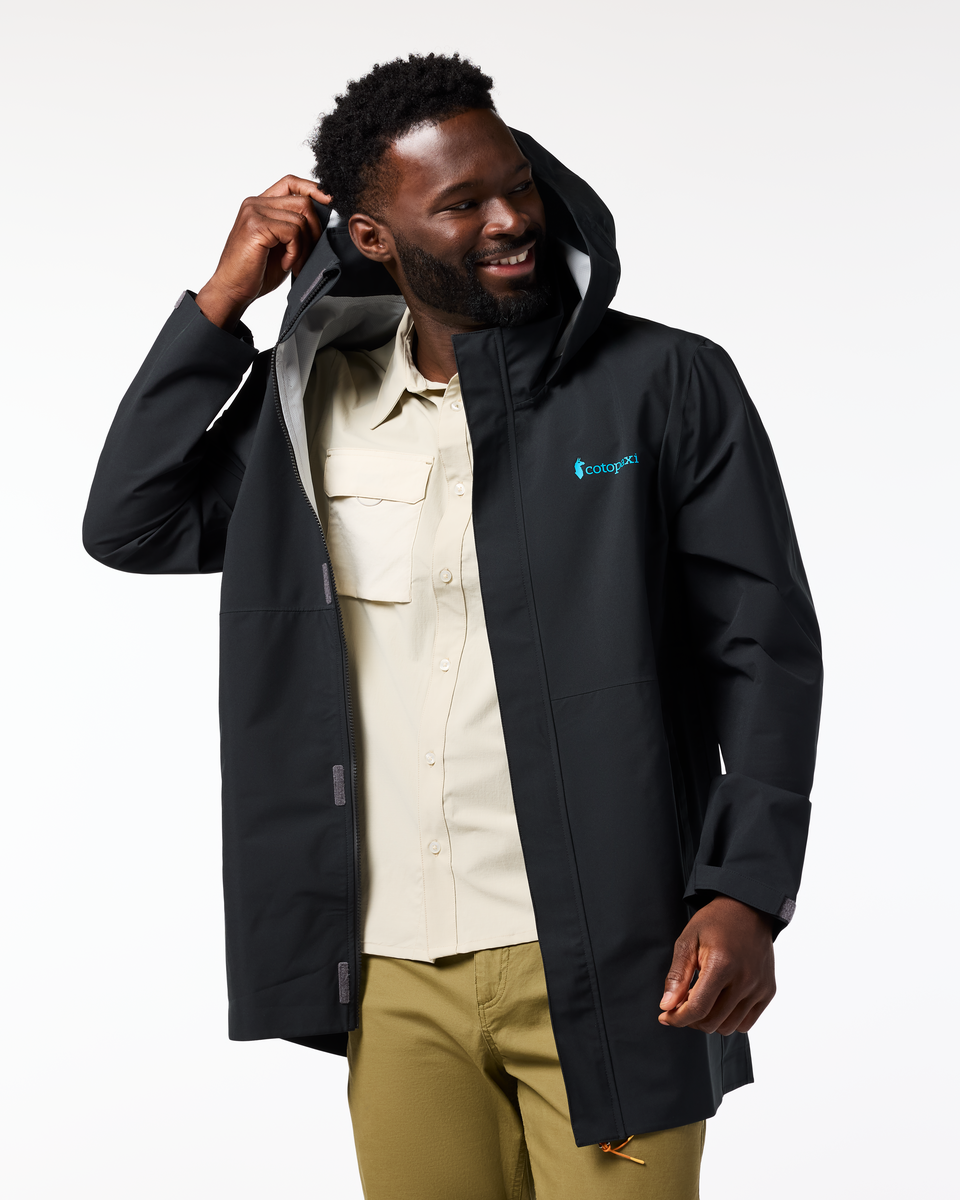 Cielo Rain Parka - Men's - Cotopaxi Black - US 8398