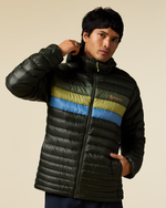 Fuego Down Hooded Jacket - Men's - Woods Stripes - US 3157
