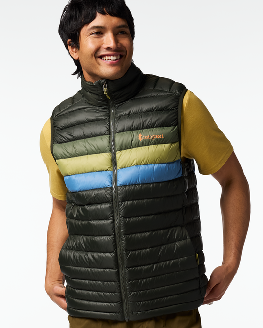 Fuego Down Vest - Men's - Woods Stripes - US 4115