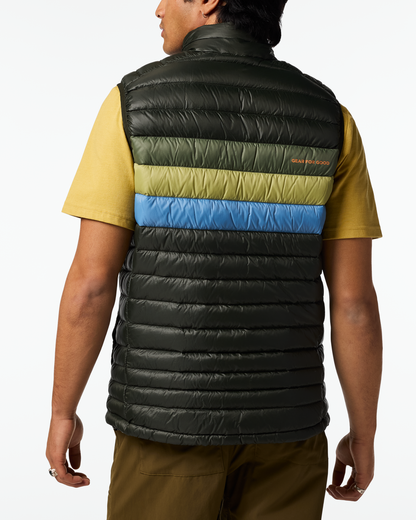 Fuego Down Vest - Men's - Woods Stripes - US 4115