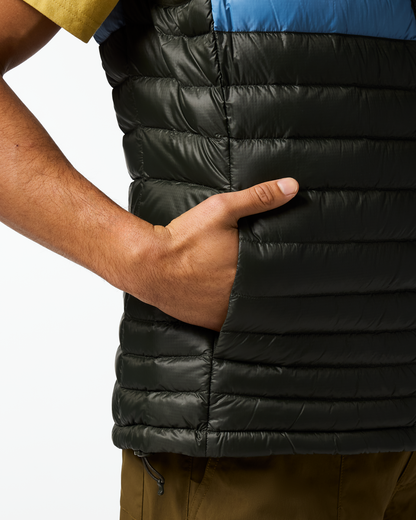 Fuego Down Vest - Men's - Woods Stripes - US 4115