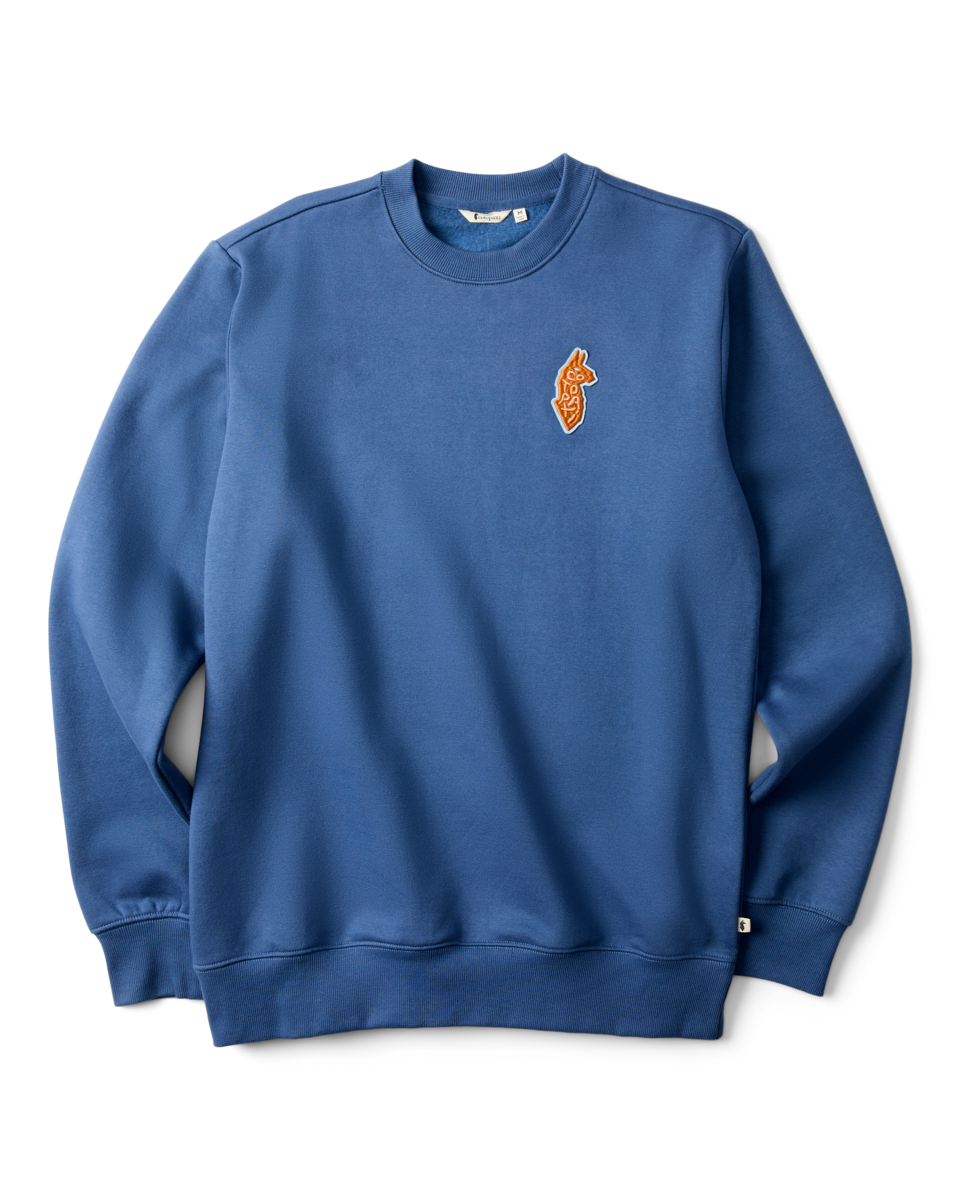 Lava Llama Crew Sweatshirt - Men's - Deep Sea - US 2325