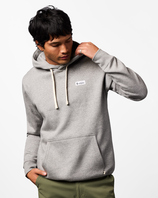 Llama Patch Pullover Hoodie - Men's - Heather Grey - US 7278