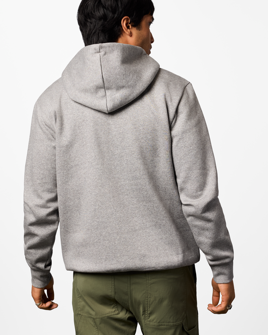 Llama Patch Pullover Hoodie - Men's - Heather Grey - US 7278