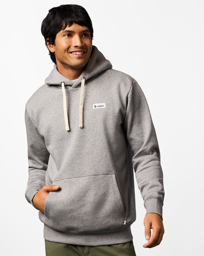 Llama Patch Pullover Hoodie - Men's - Heather Grey - US 7278