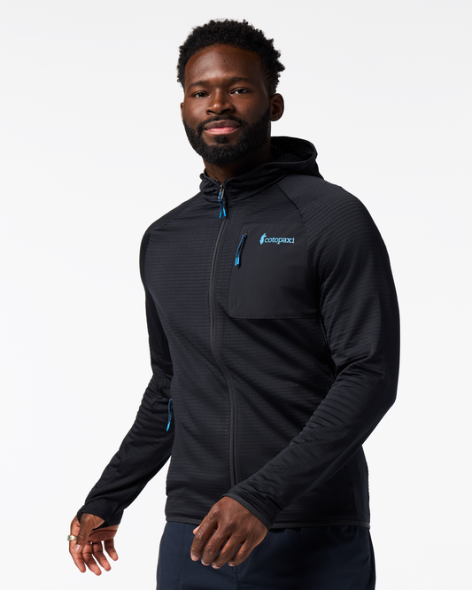Otero Fleece Full-Zip Hooded Jacket - Men's - Cotopaxi Black - US 4648