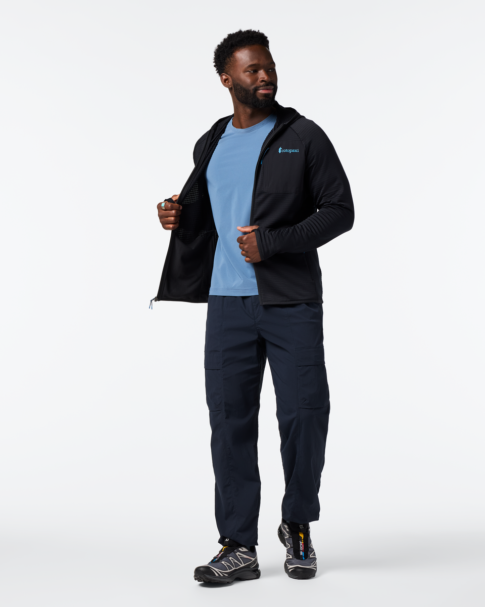 Otero Fleece Full-Zip Hooded Jacket - Men's - Cotopaxi Black - US 4648