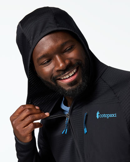 Otero Fleece Full-Zip Hooded Jacket - Men's - Cotopaxi Black - US 4648