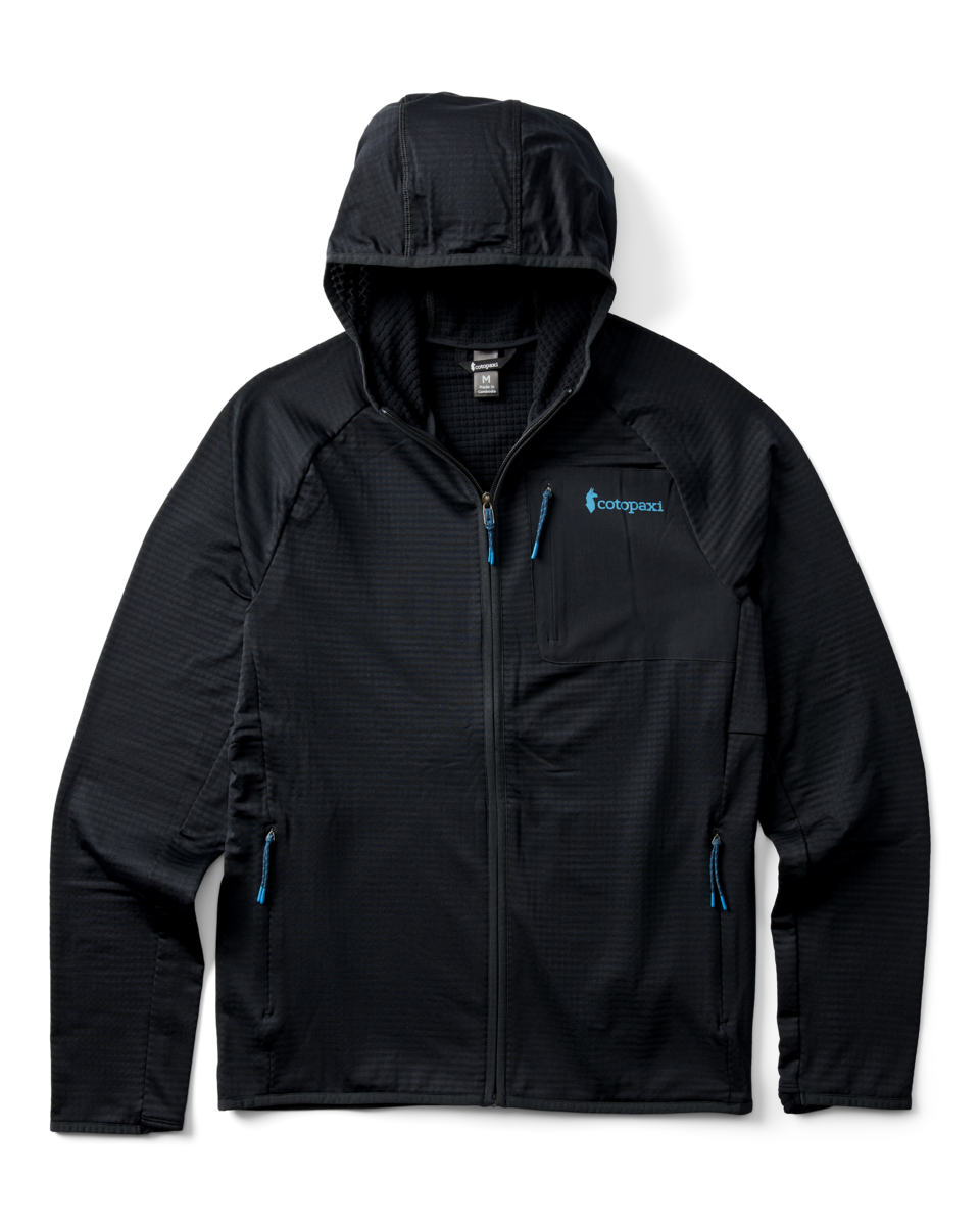 Otero Fleece Full-Zip Hooded Jacket - Men's - Cotopaxi Black - US 4648