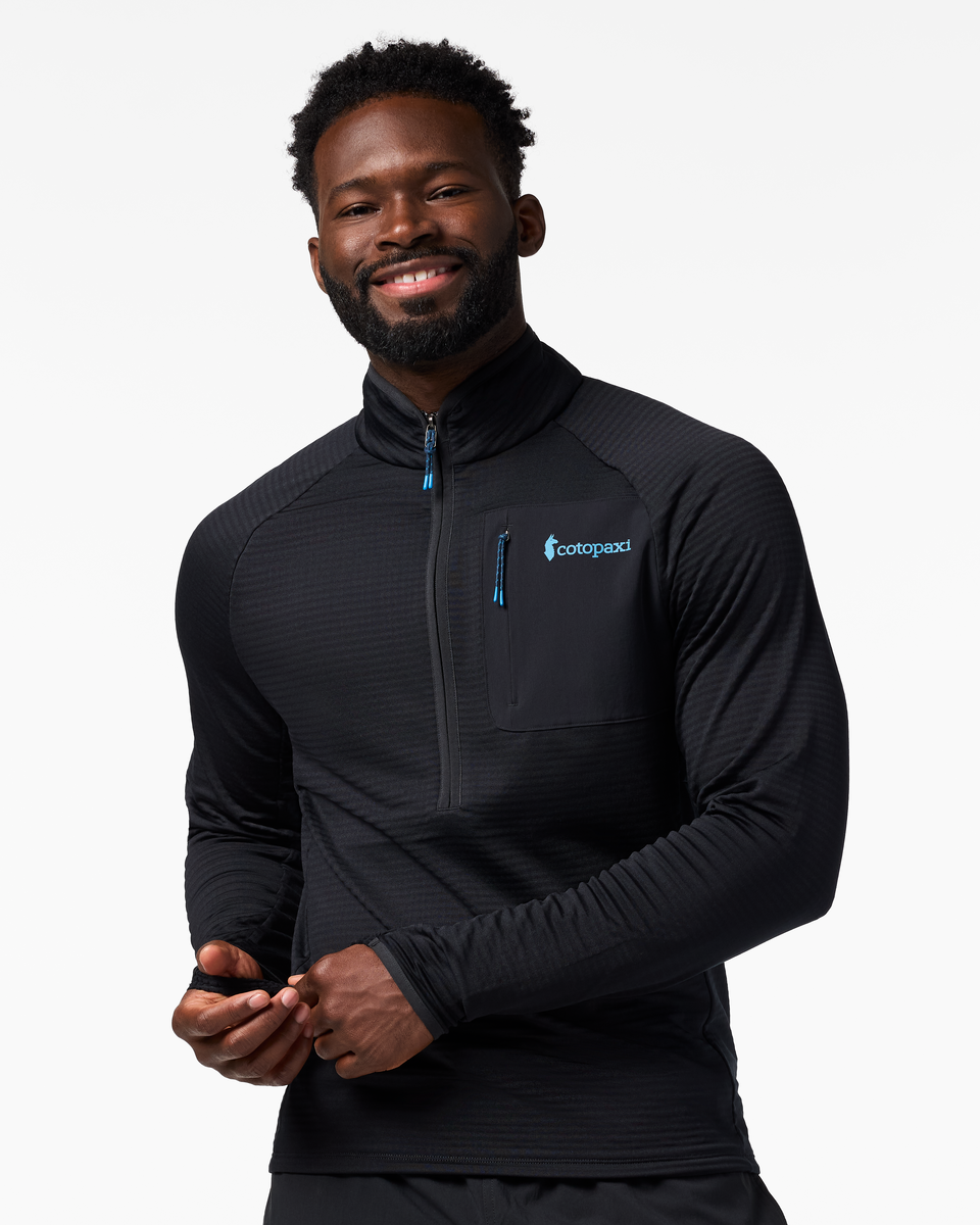 Otero Fleece Half-Zip Pullover - Men's - Cotopaxi Black - US 1116