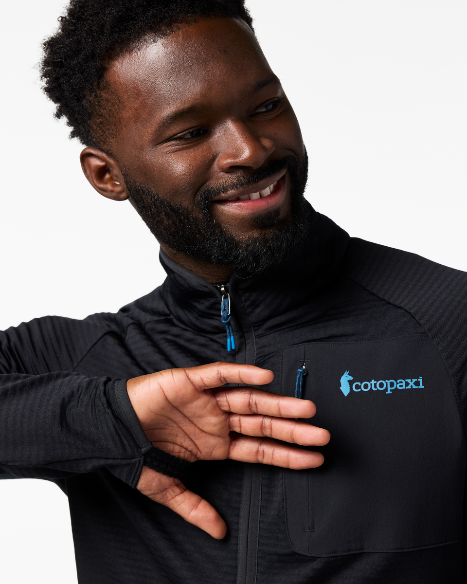 Otero Fleece Half-Zip Pullover - Men's - Cotopaxi Black - US 1116