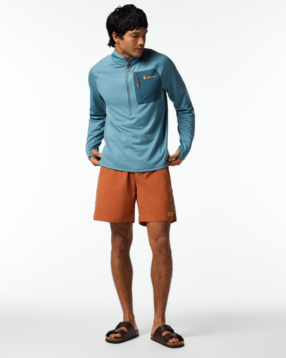Otero Fleece Half-Zip Pullover - Men's - Everglade - US 6195