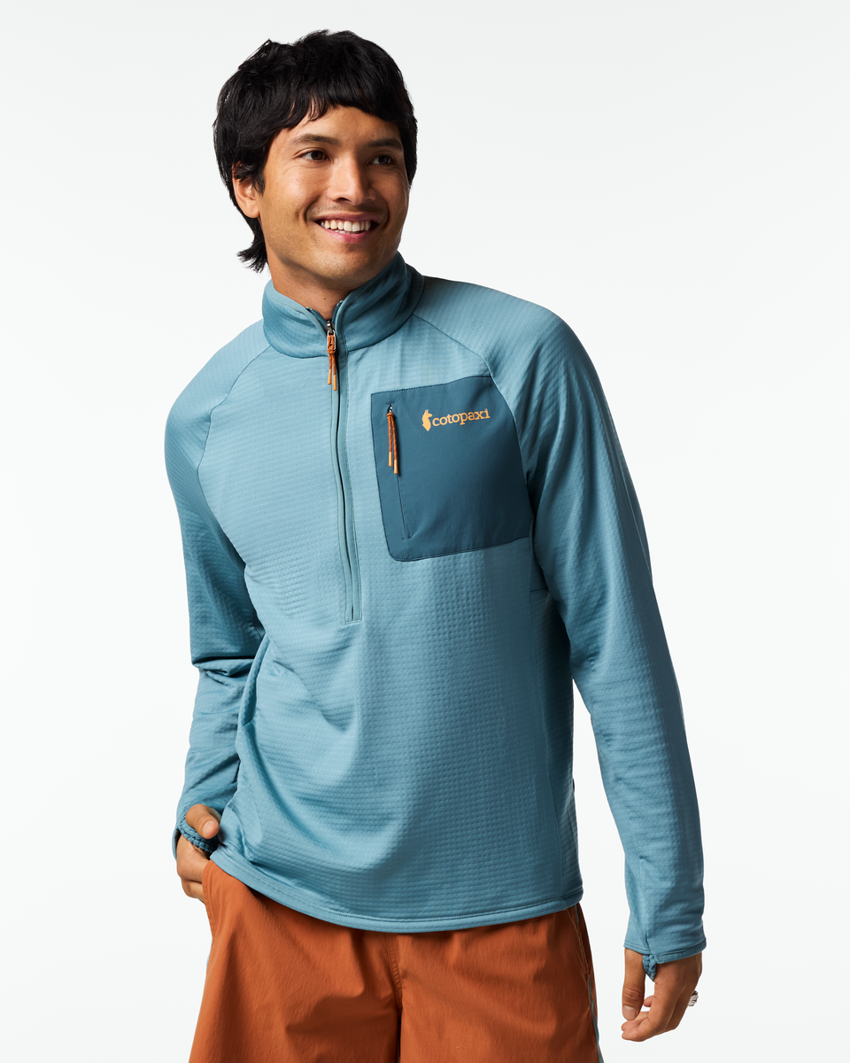 Otero Fleece Half-Zip Pullover - Men's - Everglade - US 6195