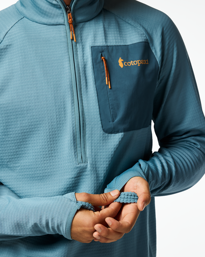 Otero Fleece Half-Zip Pullover - Men's - Everglade - US 6195