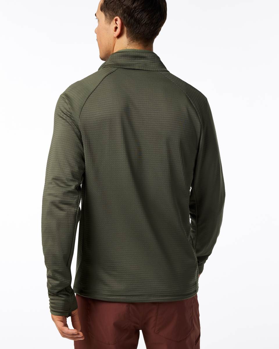 Otero Fleece Half-Zip Pullover - Men's - Fatigue - US 5193