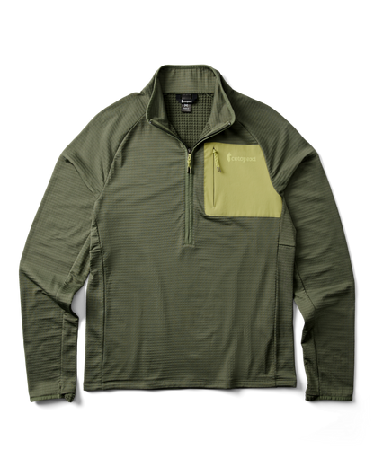 Otero Fleece Half-Zip Pullover - Men's - Fatigue - US 5193